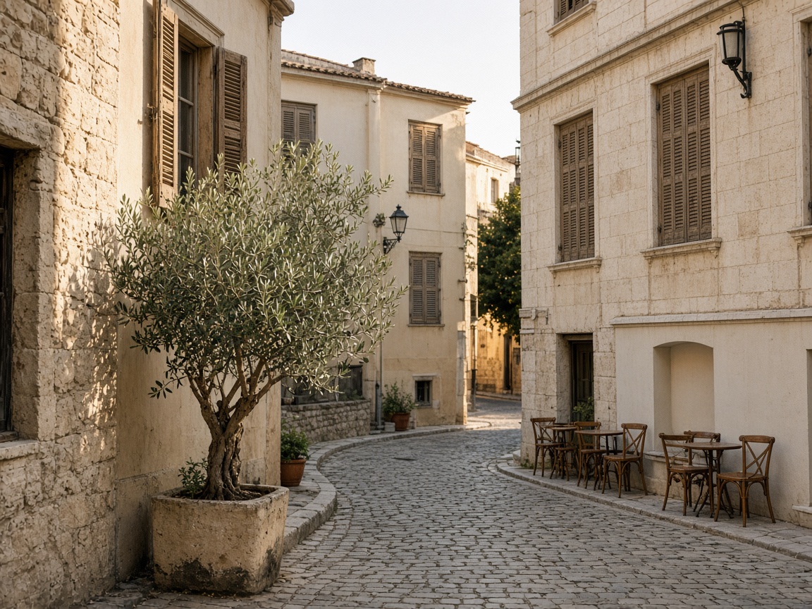 Ήσυχος δρόμος αθηναϊκής γειτονιάς κοντά στο Salanela